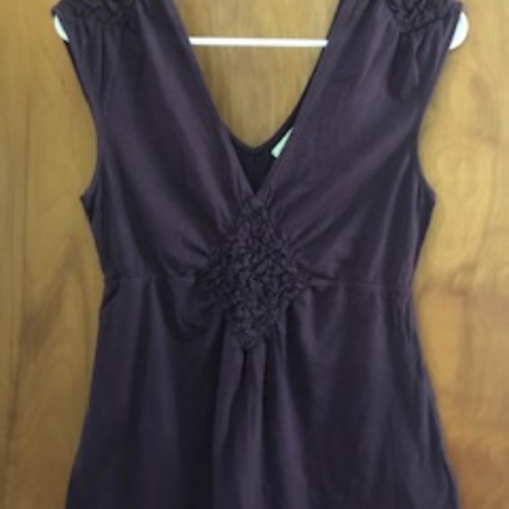 Fun, stretchy top, anthropologie.